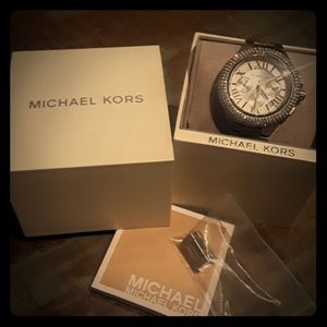 MK5634 Camille Glitz women's stainless steel watch